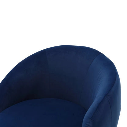360 Degree Swivel Cuddle Barrel Accent Chairs, Round Armchairs with Wide Upholstered, Fluffy Fabric Chair for Living Room, Bedroom, Office, Waiting Rooms-海智集-Default-