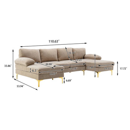 COOLMORE Accent sofa /Living room sofa sectional sofa-海智集-Default-