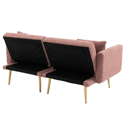 COOLMORE Velvet Sofa , Accent sofa .loveseat sofa with metal feet-海智集-Default-