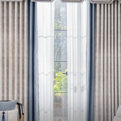 Xiguangguangyu curtains: The high-density jacquard texture endows a low-key three-dimensional effect without being overly flamboyant-海智集-