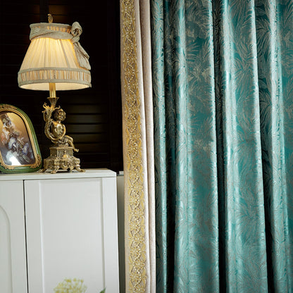 Green and Fragrant Curtains: High-precision yarn-dyed jacquard craftsmanship-海智集-