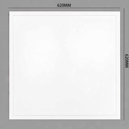 EDGE-LIT LED Panel Light - Ultra Bright Ceiling Light for Residential & Commercial Use - 620x620x9mm - 30/36/40/48W - Ideal for Office, Gym, School, Hospital & Basement Lighting - Energy Efficient Replacement for Fluorescent Troffer Fixtures-海智集-