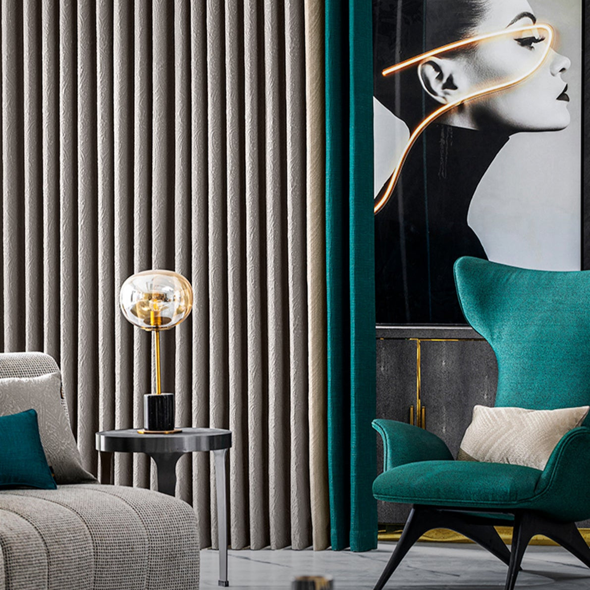 Century Noble Curtains: Excellent heat insulation and heat preservation performance, energy-saving and environmentally friendly-海智集-