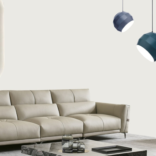 Jinxuan Series Genuine leather sofa, Italian light Luxury four-seater Ginsin-C B3738-海智集-