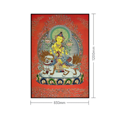 Lotus and Lion Auspiciousness——The sacred art that conveys auspiciousness and wisdom-海智集-