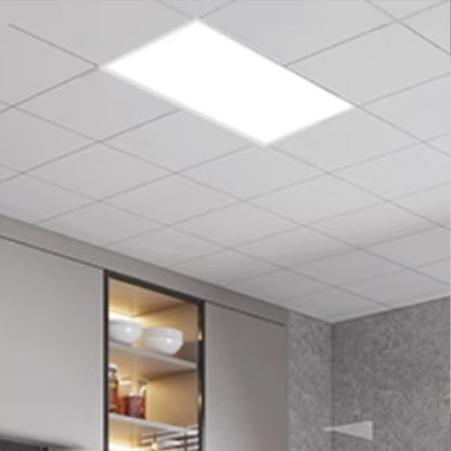 SURFACEMOUNTED BACKLIT PANEL - 24W Ultra Bright LED Panel Light, Ceiling Mounted, 300x600x38mm, Versatile Installation Options, High-Temperature Resistant Optical Lens, Ideal for Various Applications - White Finish Metal Design-海智集-