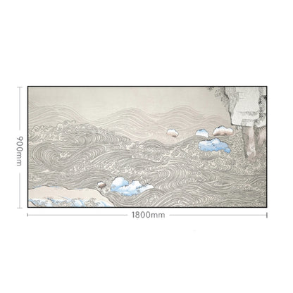 Decorative Art-Wind Stirring, Clouds Swirling-海智集-