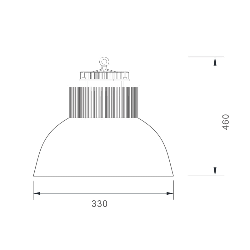 Antique Electronic E40 IP65 30W Warehouse Dining Room House Industrial Led High Bay Light-海智集-