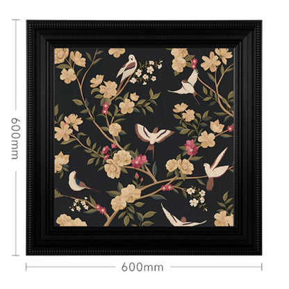 Decorative Art-Joyful Birds and Flowers in Playful Leisure, Scroll II-海智集-