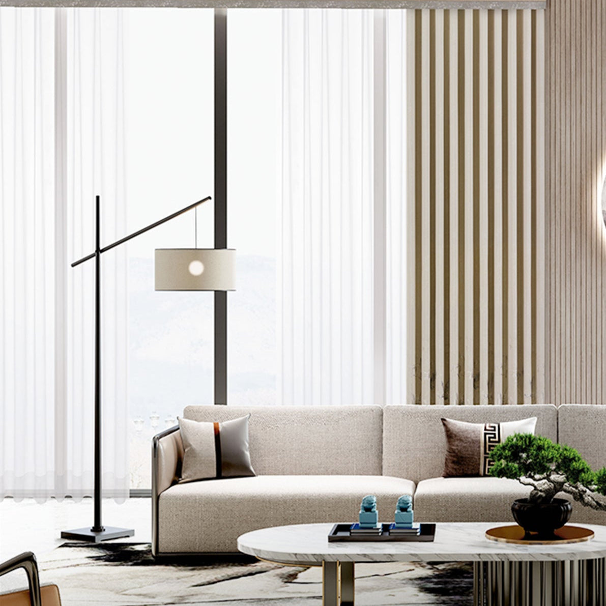 Hongyan Xiangji Curtains: Subtle luster enhances the style of the space without being overly exaggerated-海智集-