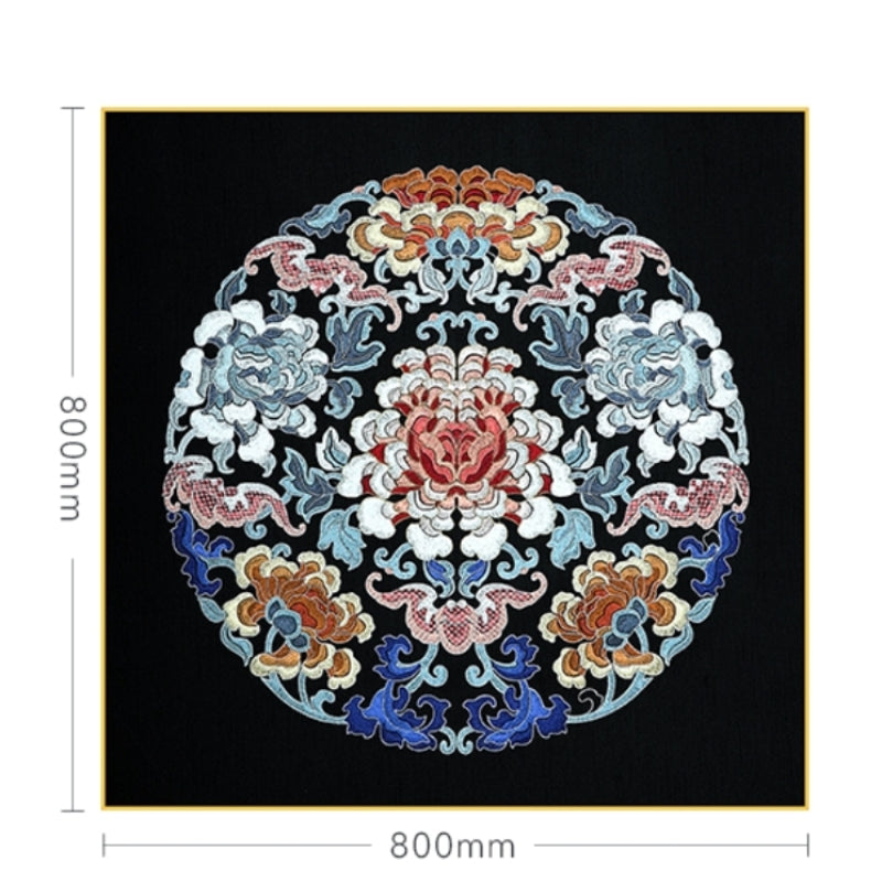 Decorative Art-Peony Blessing Buns-海智集-