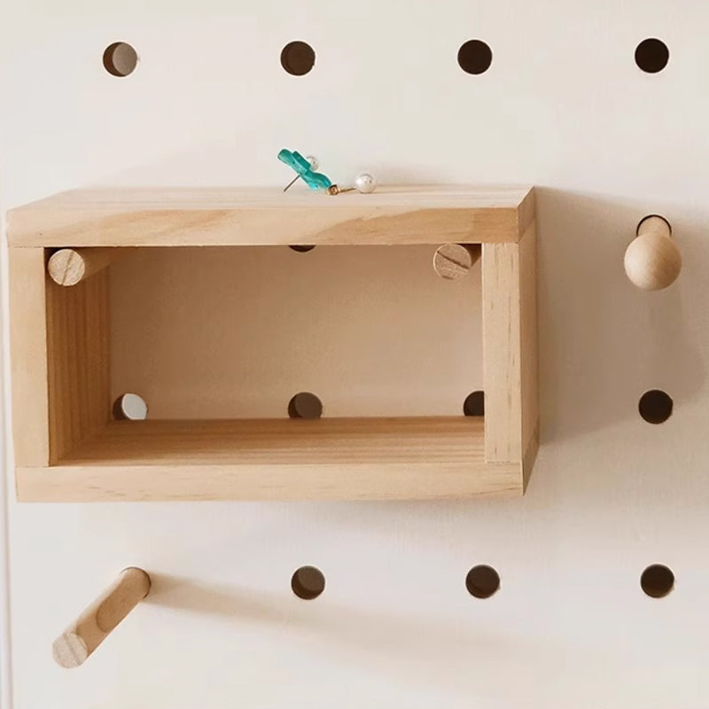 High-Quality Pegboard Accessories - Durable Wood-Plastic, Strong Load Capacity Up to 1.5kg-海智集-