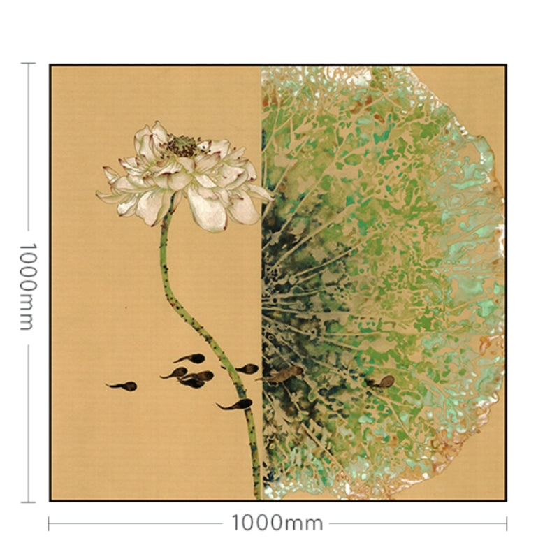 Decorative Art-Lotus Rising Out of the Water-海智集-