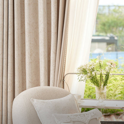 Jinfeng Yulu curtains: Excellent drape and resistance to deformation, made of high-weight fabric-海智集-