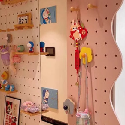 High-Quality Wood-Plastic Pegboard Accessories, Strong and Durable Storage Solutions-海智集-