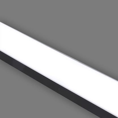 Linear Light Built-In Fixture - 28W Ultra Bright LED Panel Light, 1200x50x75mm, Modern Decorative Design for Versatile Indoor Applications-海智集-