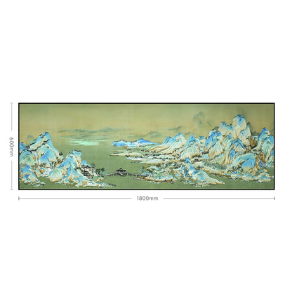 Decorative Art-2A Thousand Li of Rivers and Mountains Scroll I-海智集-