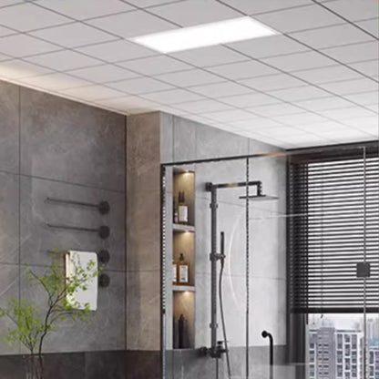 SURFACE MOUNTED EDGE-LIT PANEL 24W – Ultra Bright LED Ceiling Light Fixture 300x600x35mm for Office, Gym, School, Hospital, and Basement Lighting – Versatile Installation Options and Easy Grille Lamp Replacement-海智集-