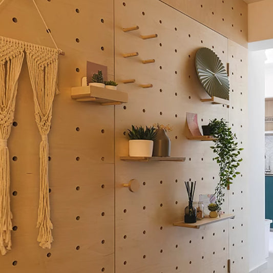High-Quality Pegboard Accessories - 1Heavy-Duty Wood-Plastic Hooks, Maximum Load Capacity 0.5kg, Durable Storage Solution for Organizing and Displaying Tools and Crafts-海智集-