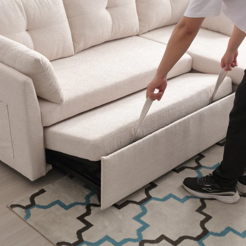 UNITED WE WIN-Furniture, modular L-shaped sofa, modular long sofa with reversible chaise lounge, Sofa bed, Sleeper sofa, modular sofa combination with storage seats.-海智集-Default-