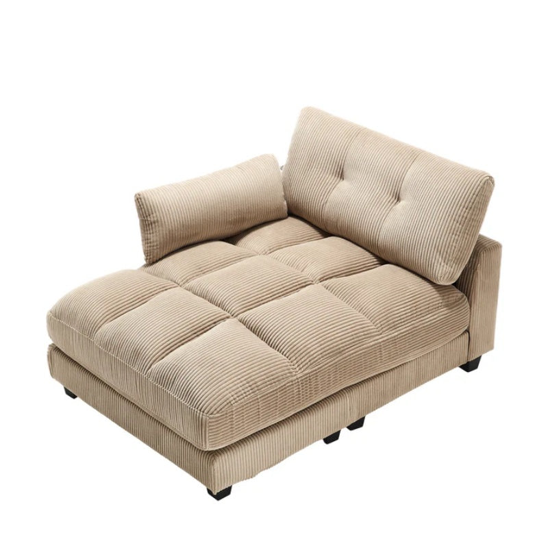 UNITED WE WIN Sleeper Sofa Couch Bed,Oversized Chaise Lounge Chair Cozy Cloud Couch-海智集-Default-
