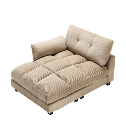 UNITED WE WIN Sleeper Sofa Couch Bed,Oversized Chaise Lounge Chair Cozy Cloud Couch-海智集-Default-