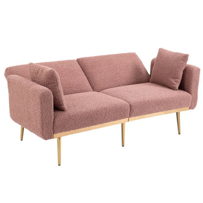 COOLMORE Velvet Sofa , Accent sofa .loveseat sofa with metal feet-海智集-Default-
