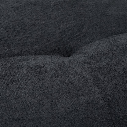 UNITED WE WIN Pelletized velvet U Shape Cloud Couch with 2 Ottomans,Free Combined 3 Seater Comfy Sofa with Bolster Armrest Pillows, sofa for Living Room-海智集-Default-