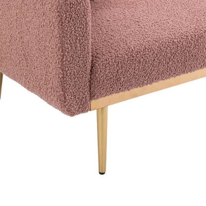 COOLMORE Velvet Sofa , Accent sofa .loveseat sofa with metal feet-海智集-Default-