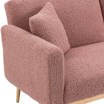 COOLMORE Velvet Sofa , Accent sofa .loveseat sofa with metal feet-海智集-Default-