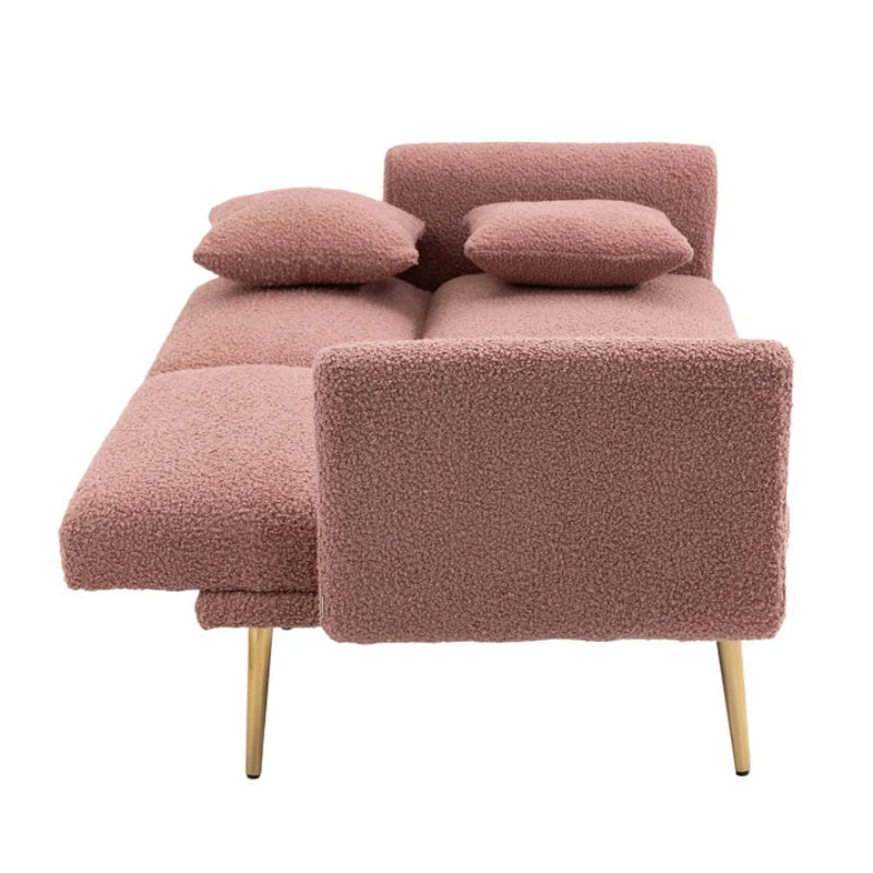 COOLMORE Velvet Sofa , Accent sofa .loveseat sofa with metal feet-海智集-Default-