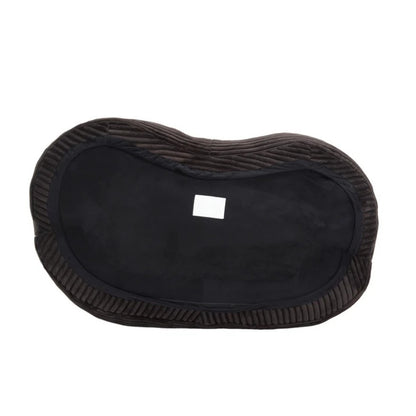 High Back Bean Bag Chair Couch for Adults and Kids, Indoor & Outdoor, Corduroy, Black, 64.17''-海智集-Default-