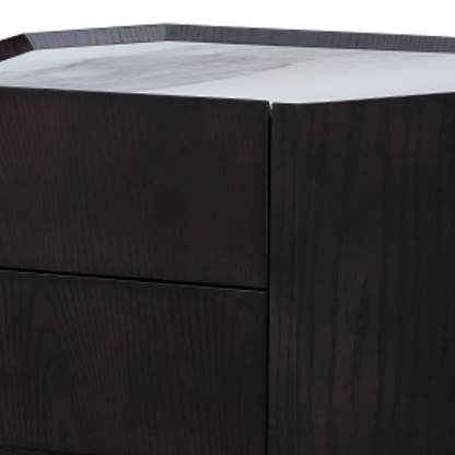 Jinxuan Series GINSON genuine leather Bed, modern and simple Italian light luxury high-end solid wood soft package Chanel (including bed board, excluding bedside table)-海智集-