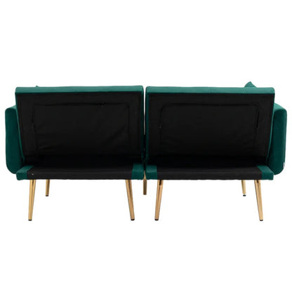 COOLMORE Velvet Sofa , Accent sofa .loveseat sofa with metal feet-海智集-Default-