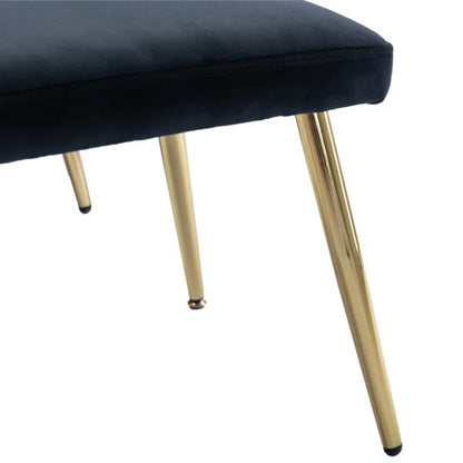 COOLMORE Velvet Accent Chair with Adjustable Armrests and Backrest, Button Tufted Lounge Chair, Single Recliner Armchair with Ottoman-海智集-Default-