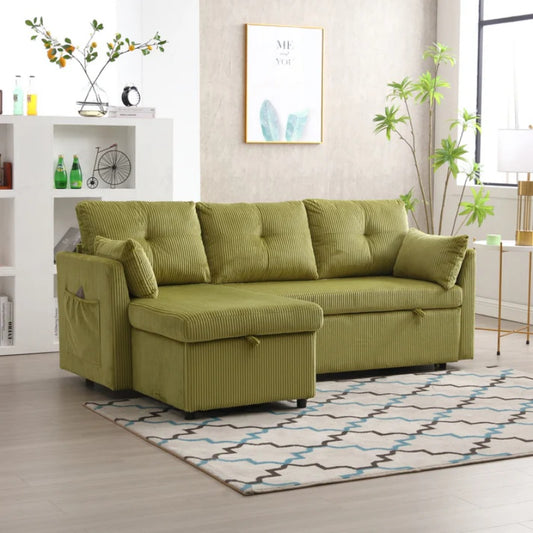 UNITED WE WIN-Furniture, modular L-shaped sofa, modular long sofa with reversible chaise lounge, Sofa bed, Sleeper sofa, modular sofa combination with storage seats.-海智集-Default-
