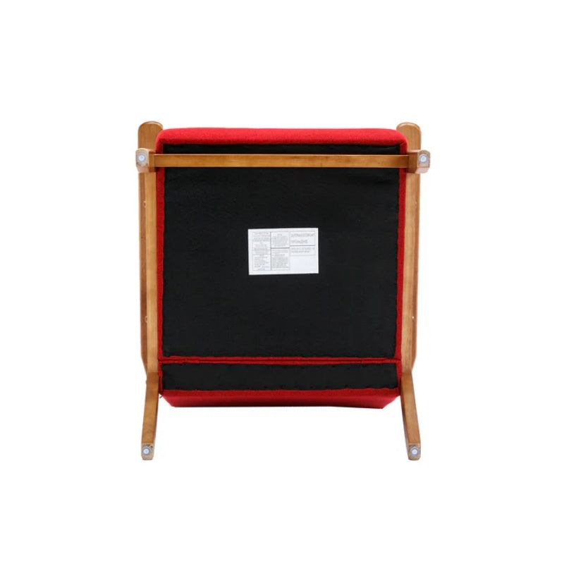 Leisure Chair with Solid Wood Armrest and Feet, Mid-Century Modern Accent chair, for Living Room Bedroom Studio chair-海智集-Default-