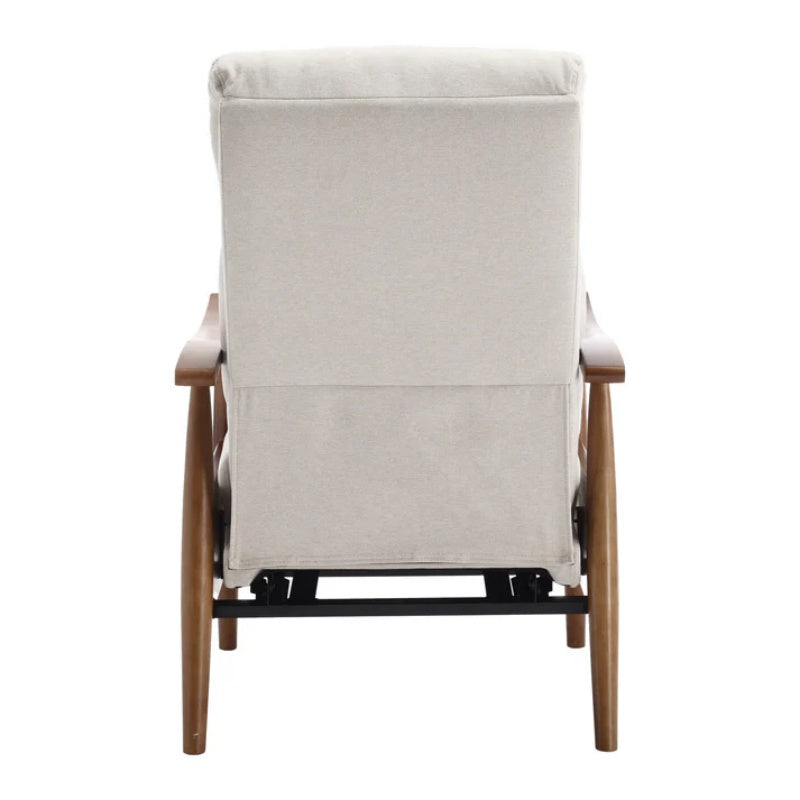 COOLMORE Wood Frame Armchair, Modern Accent Chair Lounge Chair for Living Room-海智集-Default-