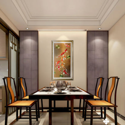 Chinese Calligraphy Wall Art - New Style Ink Wash Scroll for Study Room-海智集-