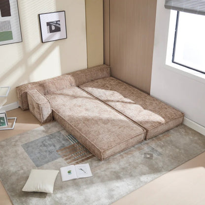 UNITED WE WIN Chenille material, can be combined at will, complete compression without installation, intimate side bag design, occupy small space-海智集-Default-