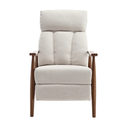 COOLMORE Wood Frame Armchair, Modern Accent Chair Lounge Chair for Living Room-海智集-Default-