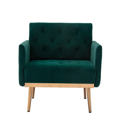COOLMORE Accent Chair ,leisure single sofa with Rose Golden feet-海智集-Default-