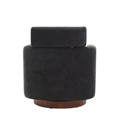 COOLMORE 360 degree rotation design, multi-gear adjustment backrest, soft and comfortable chenille fabric, ergonomic design of the living room chair-海智集-Default-