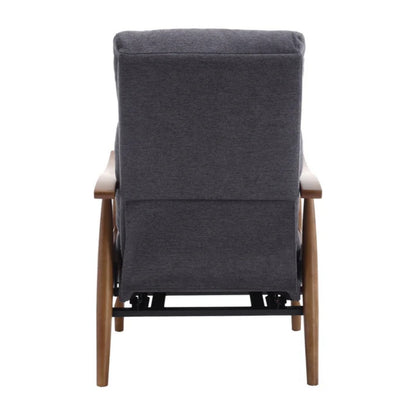 COOLMORE Wood Frame Armchair, Modern Accent Chair Lounge Chair for Living Room-海智集-Default-