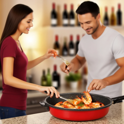 electric pizza pan XH-40B Electric Pizza Maker Machine - Non-Stick Crust Pan with Adjustable Temp & Timer, Perfect for Homemade Thin/Thick Crust, Party Snacks-海智集-