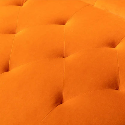 COOLMORE fashionable and classic style chaise lounge chair / accent chair for Living Room, bedroom (Orange)-海智集-Default-