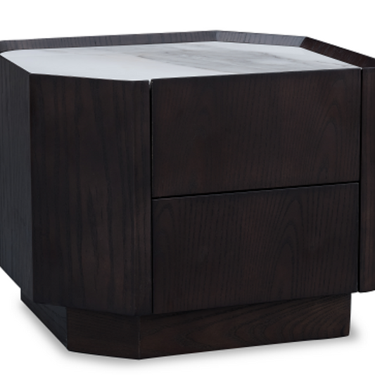 Black European-style chest of drawers-海智集-