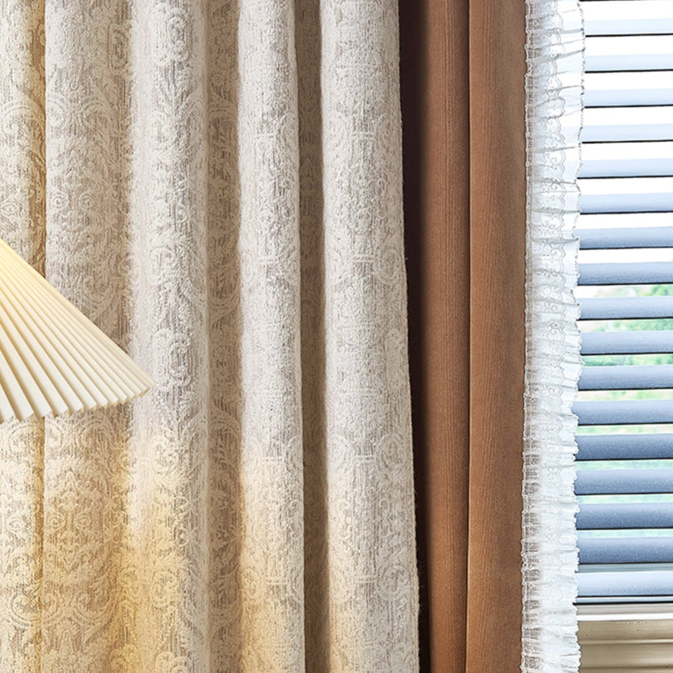 Impression of Monet Curtain:expertly crafted from ultra-soft chenille jacquard-海智集-