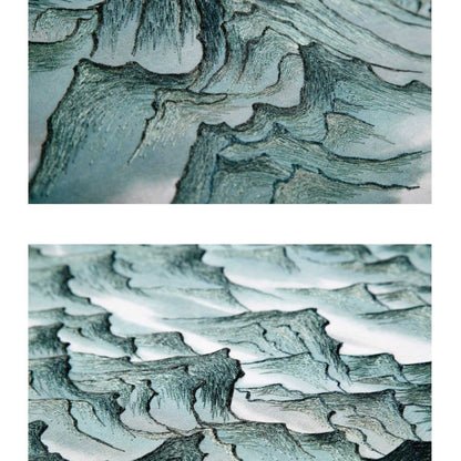 Decorative Art - Living Room & Bedroom Decor - Faux Silk Fabric with Suzhou Embroidery Commanding the Splendor of Mountains and Rivers-海智集-
