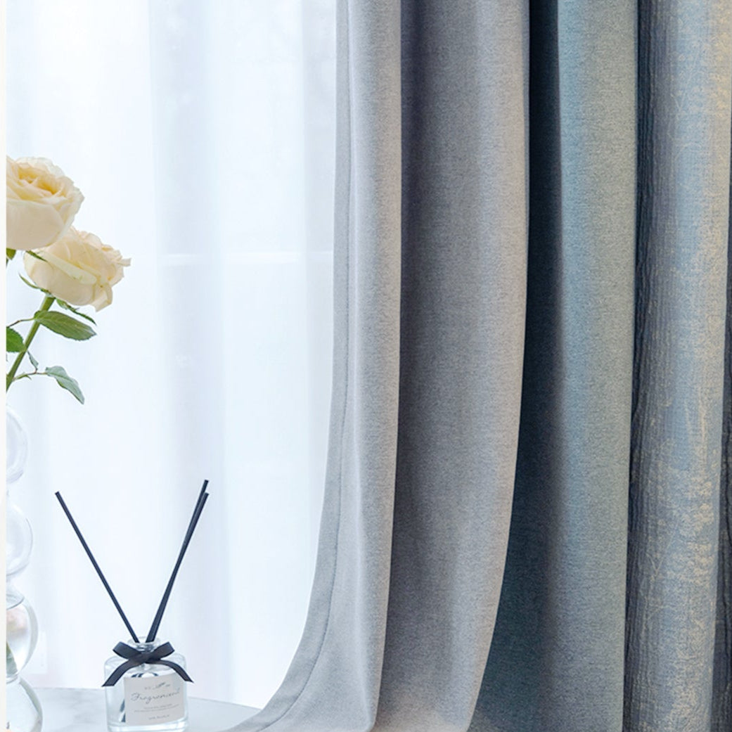 Hilta curtains: The Chenille suede texture is skin-friendly and comfortable-海智集-